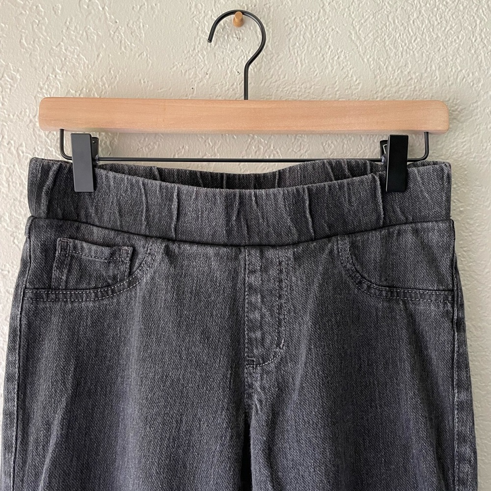 CAbi Jeans Gray Pull On Jeggings Denim Cargo Skinny Jeans - Picture 3 of 13